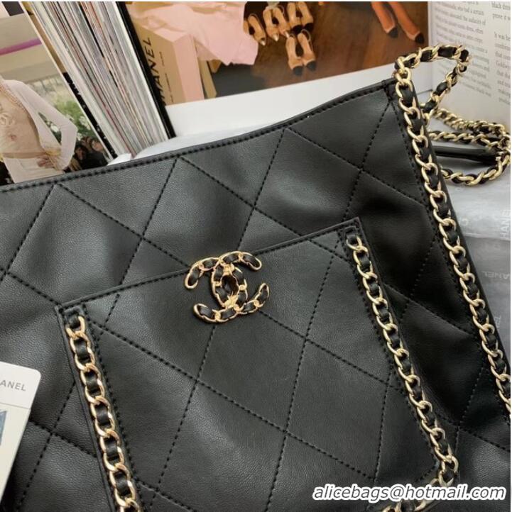 Famous Brand Chanel Shoulder Bag AS8016 Black