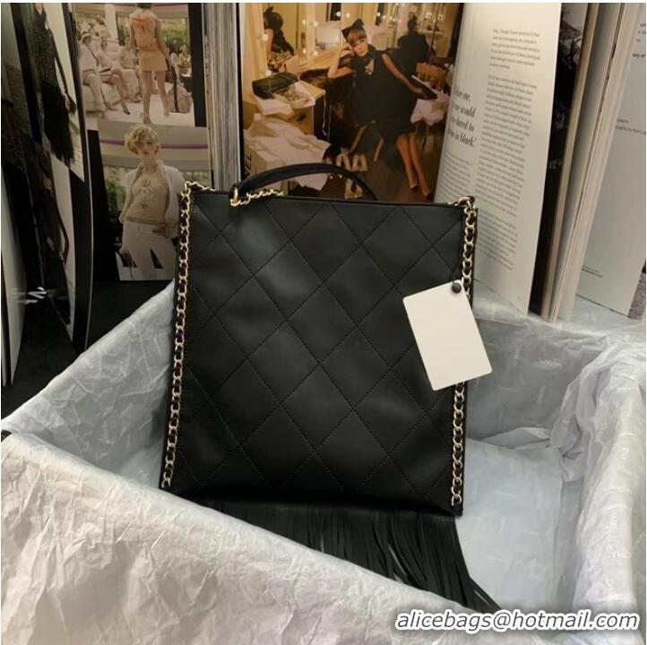 Famous Brand Chanel Shoulder Bag AS8016 Black