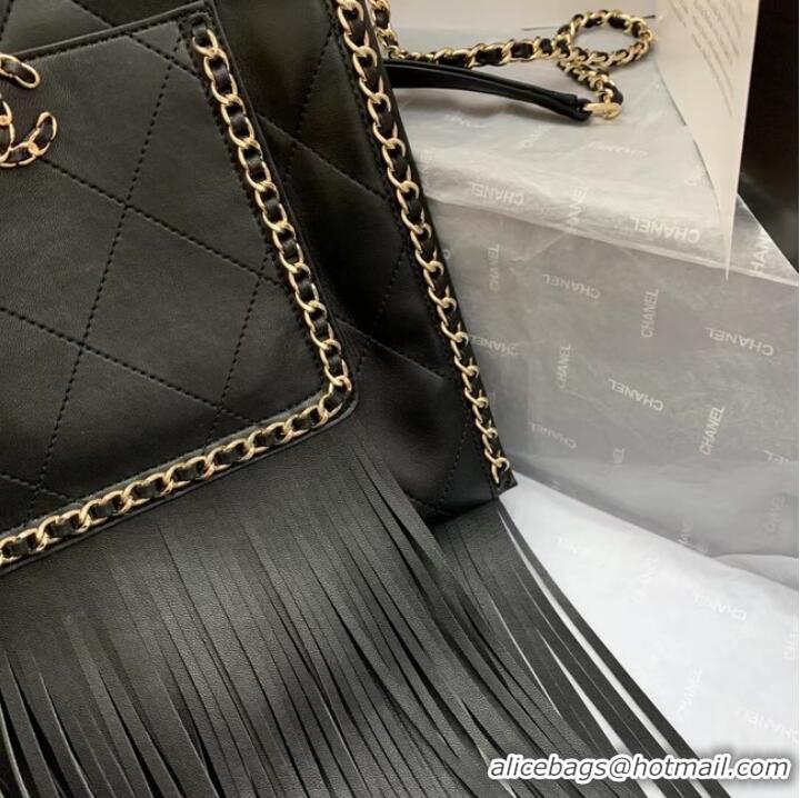 Famous Brand Chanel Shoulder Bag AS8016 Black