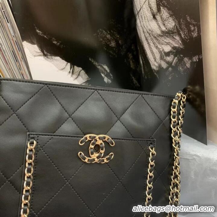 Famous Brand Chanel Shoulder Bag AS8016 Black