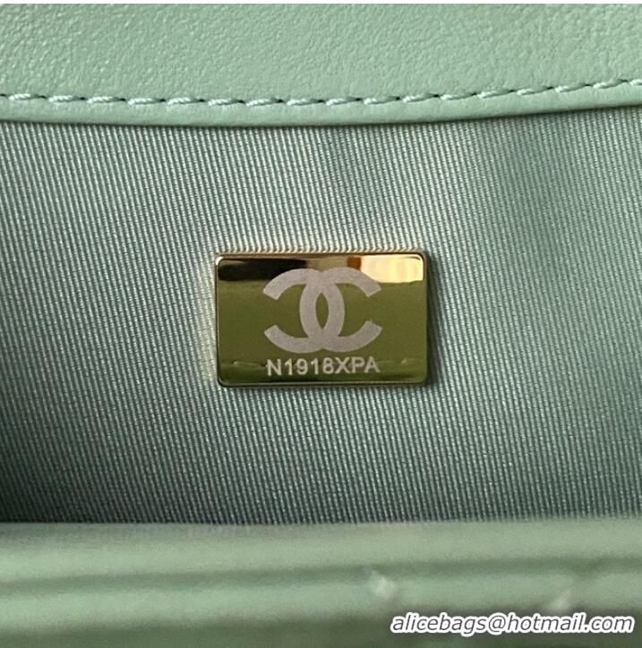 Best Price Chanel SMALL MESSENGER BAG AS4609 Green