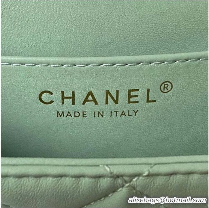 Best Price Chanel SMALL MESSENGER BAG AS4609 Green