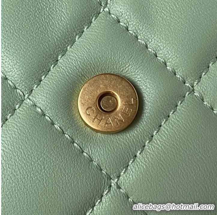 Best Price Chanel SMALL MESSENGER BAG AS4609 Green