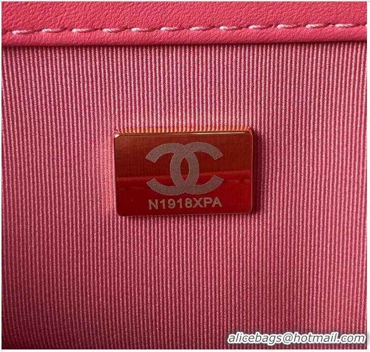 Good Taste Chanel SMALL MESSENGER BAG AS4609 Fuchsia