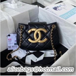 Trendy Design Chanel SMALL MESSENGER BAG AS4609 Black