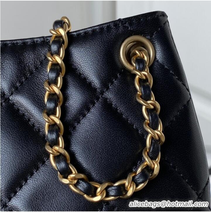 Trendy Design Chanel SMALL MESSENGER BAG AS4609 Black