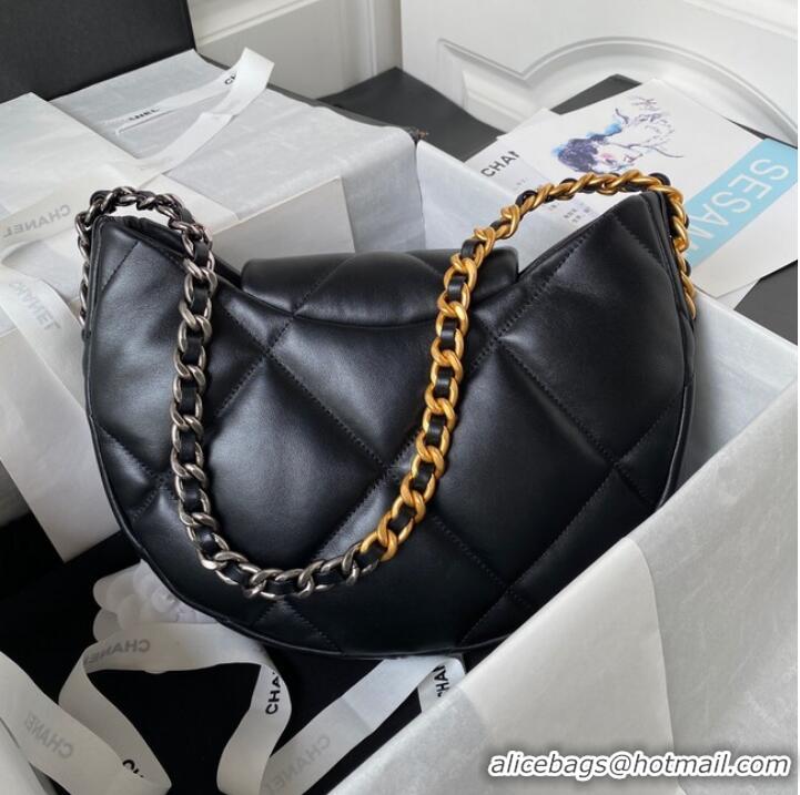 Top Quality Chanel SMALL MESSENGER BAG AS4638 Black