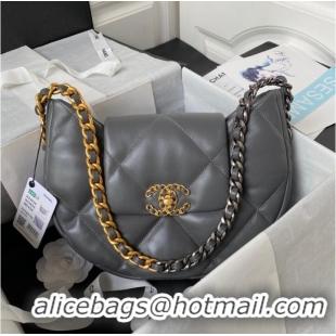 Top Grade Chanel SMALL MESSENGER BAG AS4638 Gray