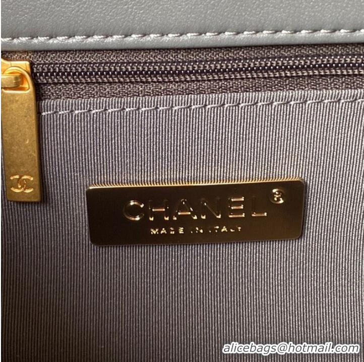 Top Grade Chanel SMALL MESSENGER BAG AS4638 Gray