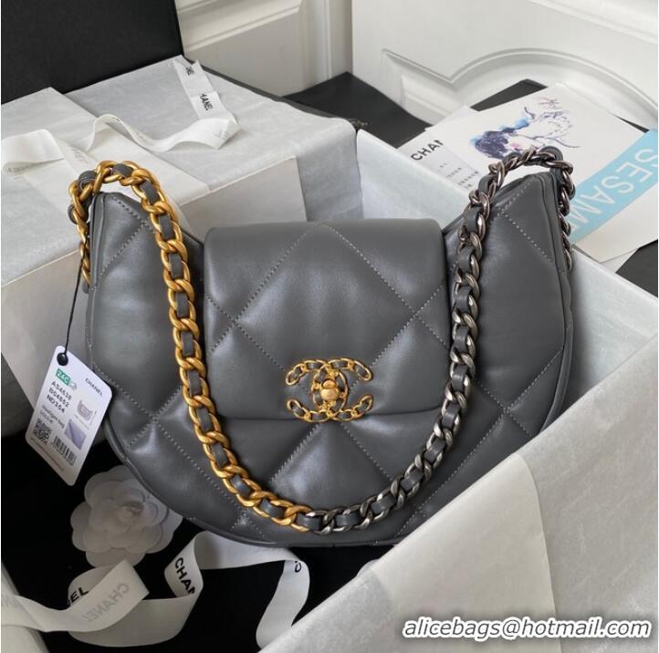 Top Grade Chanel SMALL MESSENGER BAG AS4638 Gray