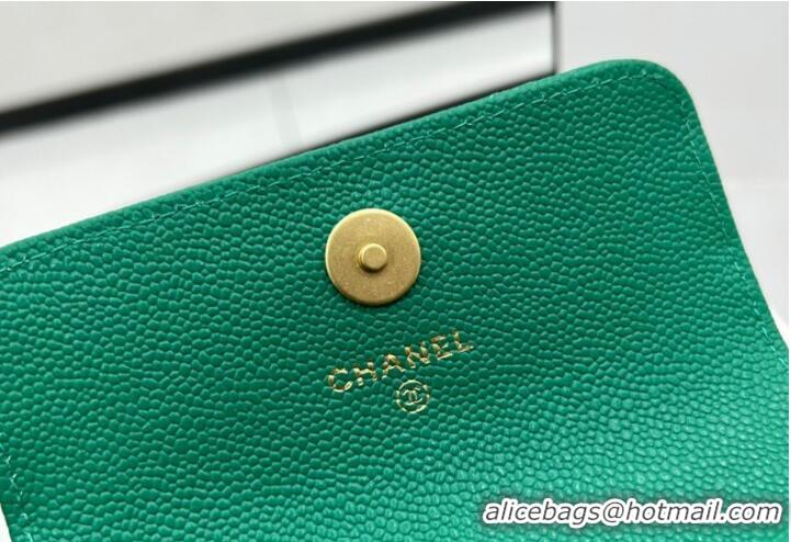 Promotional Chanel NANO CLUTCH WITH CHAIN A68128 Green