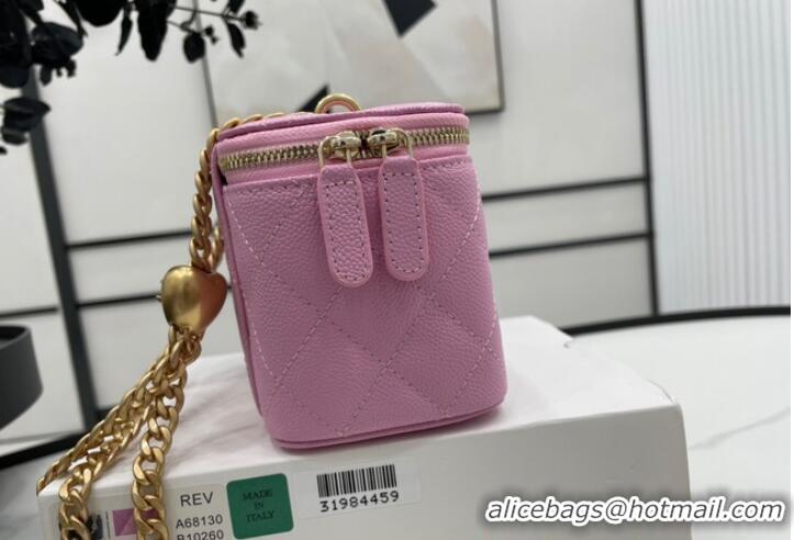 Top Quality Chanel CLUTCH WITH CHAIN A68130 Pink