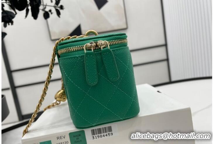 Pretty Style Chanel CLUTCH WITH CHAIN A68130 Green