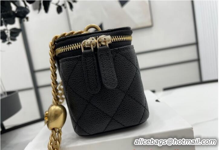 Low Cost Chanel NANO CLUTCH WITH CHAIN A68129 Black