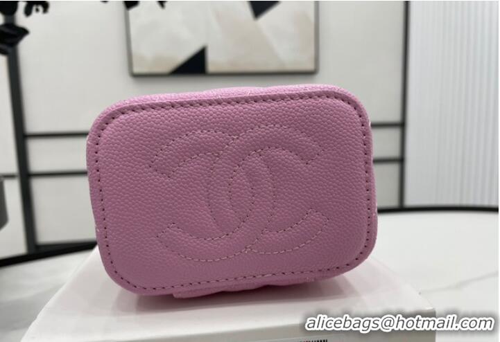 Unique Discount Chanel NANO CLUTCH WITH CHAIN A68129 PINK