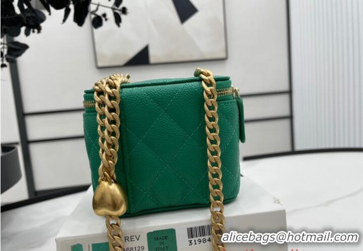 Super Quality Chanel NANO CLUTCH WITH CHAIN A68129 GREEN