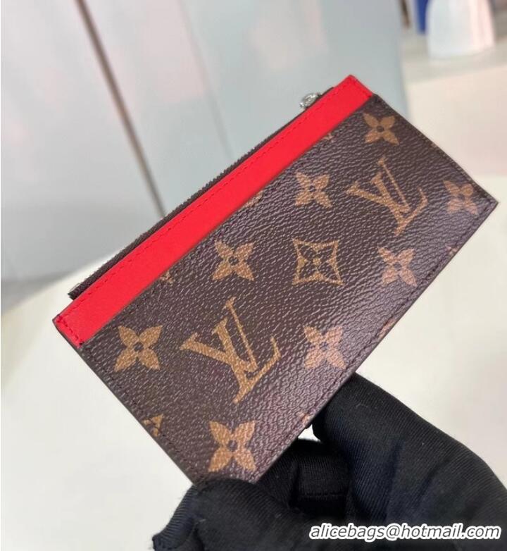 Super Quality Louis Vuitton Coin Card Holder M82908 Red