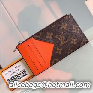 Big Discount Louis Vuitton Coin Card Holder M82908 orange