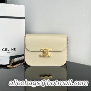 Top Grade Celine MEDIUM COLLEGE BAG IN SHINY CALFSKIN 113583 PAMPA