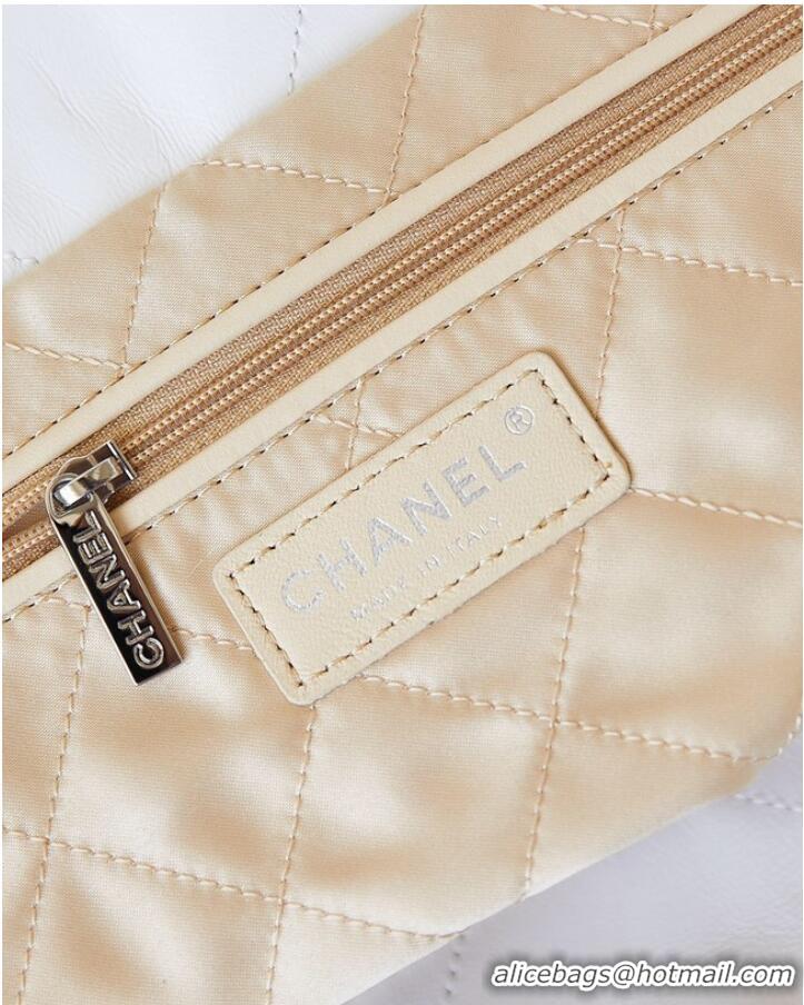 Top Quality Chanel 22 Small Handbag AS3260 White