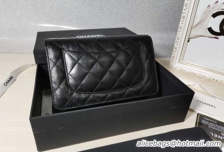 Super Quality Chanel CLASSIC WALLET ON CHAIN AP0251 Black