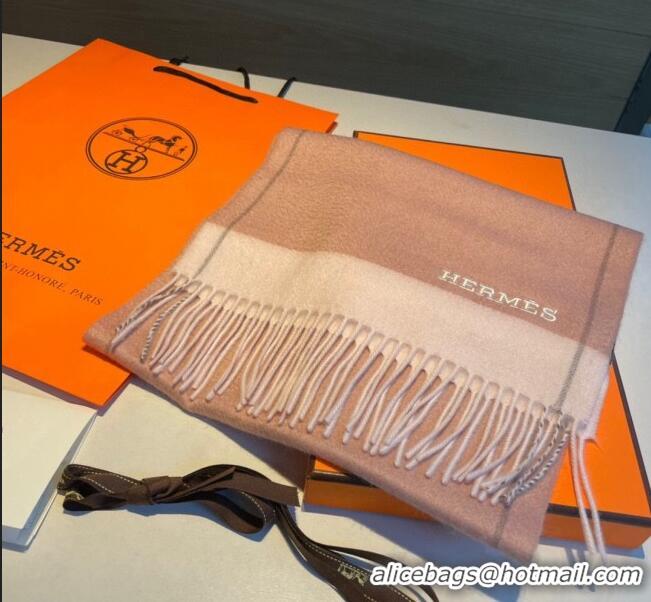 Buy Discount Hermes Cashmere Long Scarf 30x185cm H11705 Pink 2023