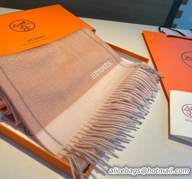 Buy Discount Hermes Cashmere Long Scarf 30x185cm H11705 Pink 2023