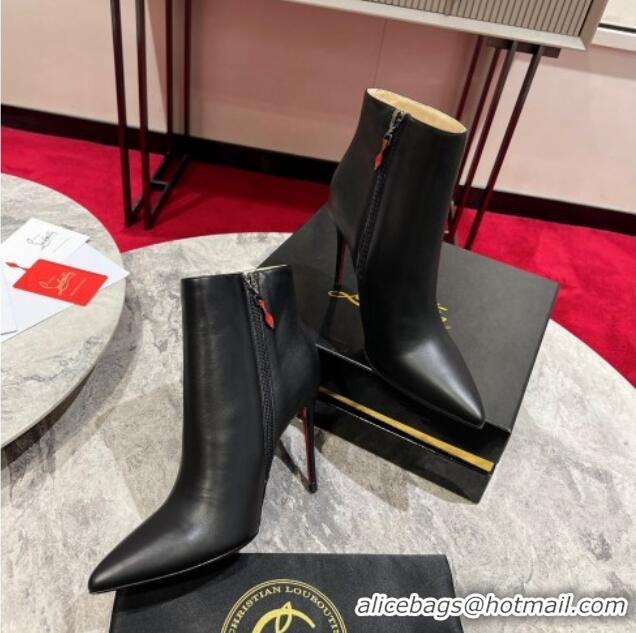 Reasonable Price Christian Louboutin So Kate Boots 10cm in Calf Leather Black 103080