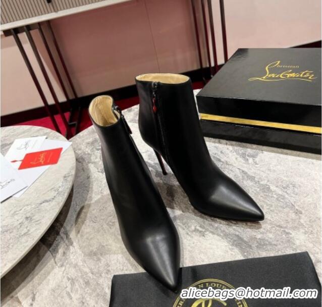 Reasonable Price Christian Louboutin So Kate Boots 10cm in Calf Leather Black 103080