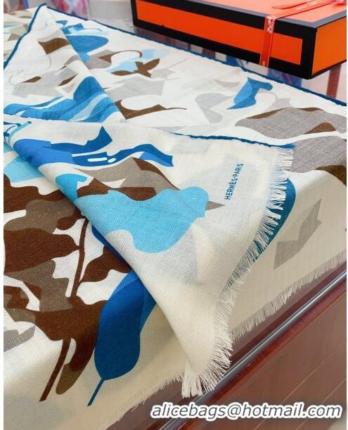 Grade Design Hermes Cashmere & Silk Long Scarf 180x63cm H11729 2023