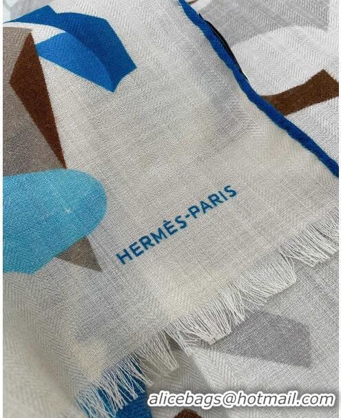 Grade Design Hermes Cashmere & Silk Long Scarf 180x63cm H11729 2023