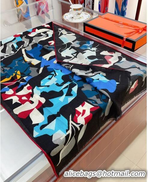 Famous Brand Hermes Cashmere & Silk Long Scarf 180x63cm H11730 2023