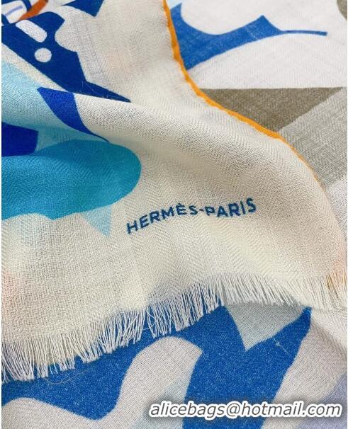 Reasonable Price Hermes Cashmere & Silk Long Scarf 180x63cm H11732 2023