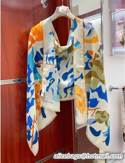 Reasonable Price Hermes Cashmere & Silk Long Scarf 180x63cm H11732 2023