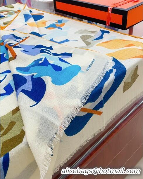 Reasonable Price Hermes Cashmere & Silk Long Scarf 180x63cm H11732 2023