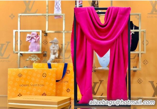 Most Popular Louis Vuitton Classic Shiny Monogram Silk Square Scarf 140cm 1123 Pink 2023