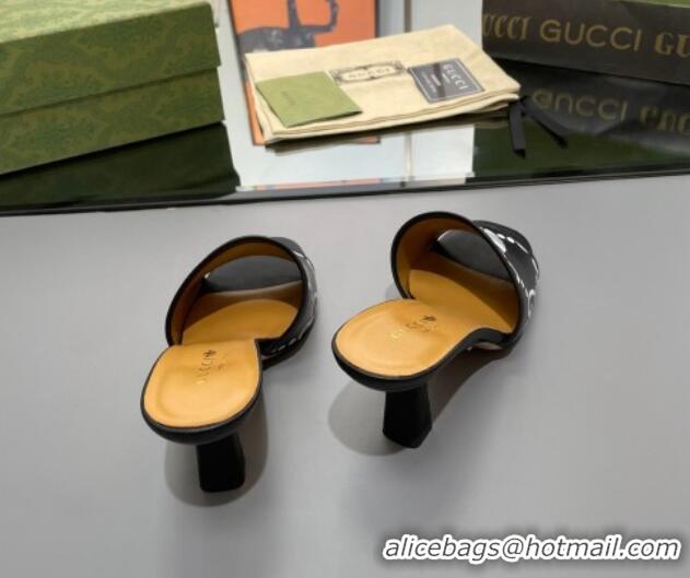 Purchase adidas x Gucci Leather Slide Sandals 7.5cm Black 3020828