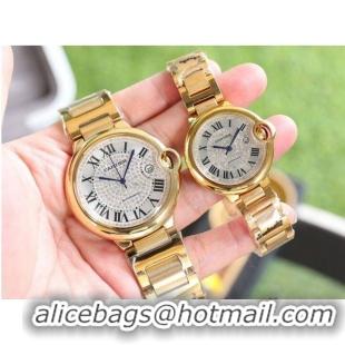 Shop Discount Cartier Couple Watch CTW00707-6