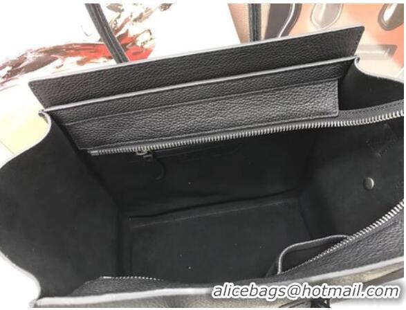 Promotional Celine Luggage Micro Tote Bag Original Leather CLY33081M Black