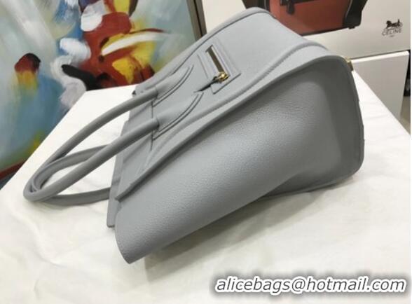 Famous Brand Celine Luggage Micro Tote Bag Original Leather CLY33081M Grey