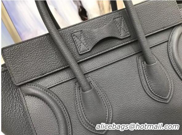 Trendy Design Celine Luggage Micro Tote Bag Original Leather CLY33081M Deep Grey