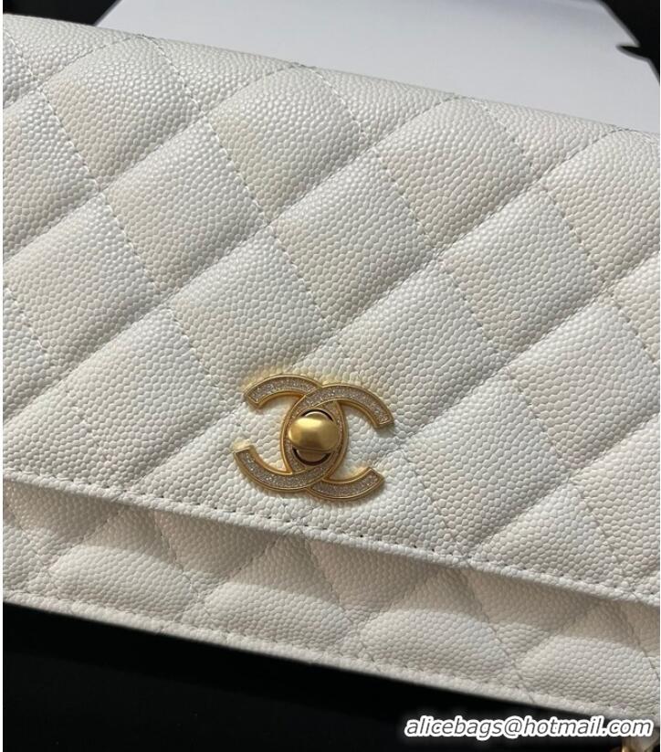 Traditional Specials Chanel WALLET ON CHAIN AP3580 White