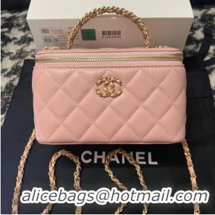 Big Discount CHANEL CLUTCH WITH CHAIN AP3747 pink