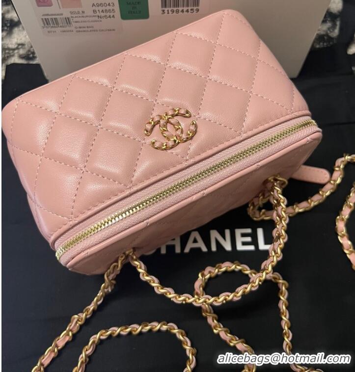 Big Discount CHANEL CLUTCH WITH CHAIN AP3747 pink