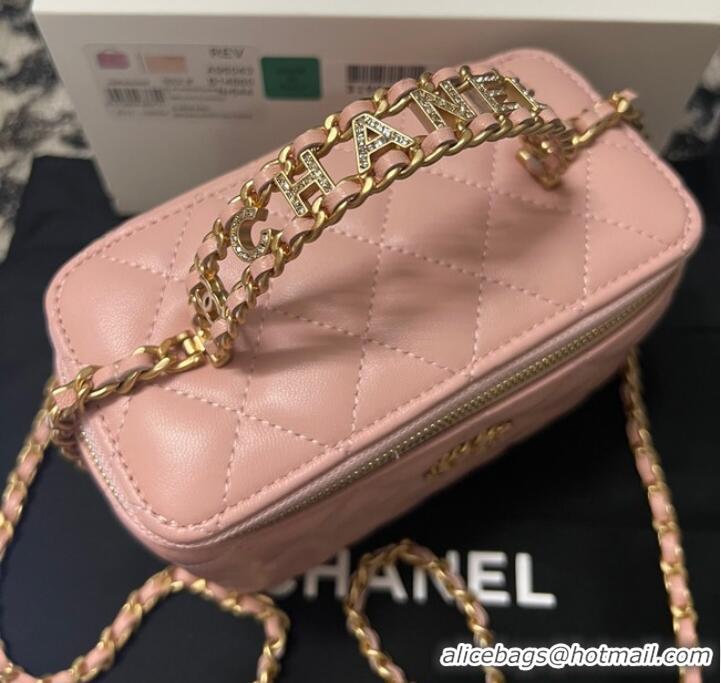 Big Discount CHANEL CLUTCH WITH CHAIN AP3747 pink