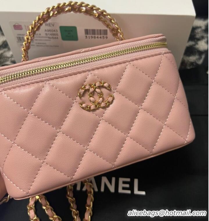 Big Discount CHANEL CLUTCH WITH CHAIN AP3747 pink