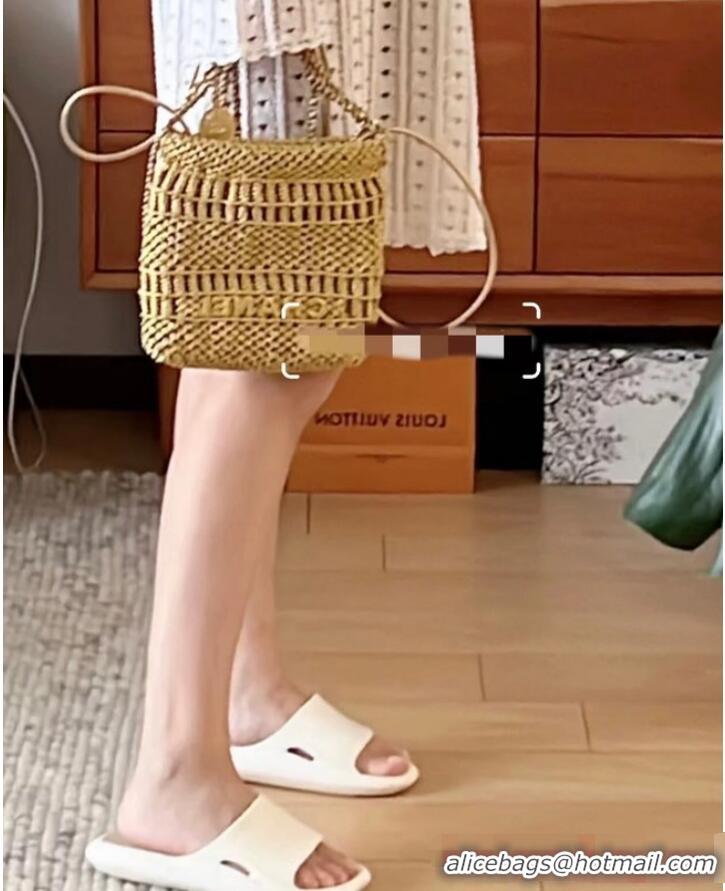 Unique Discount Chanel 22 Mini Handbag AS3980 Brown