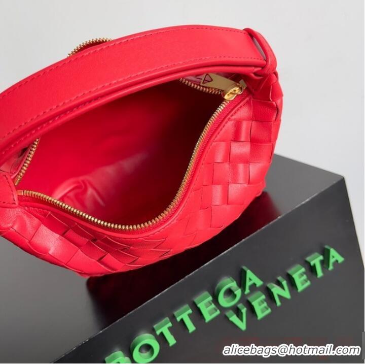 Pretty Style Bottega Veneta Mini Wallace 754443 Red