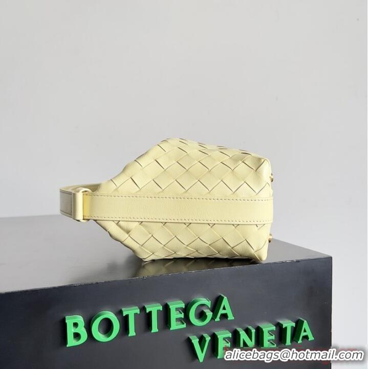 Low Cost Bottega Veneta Mini Wallace 754443 Camomile