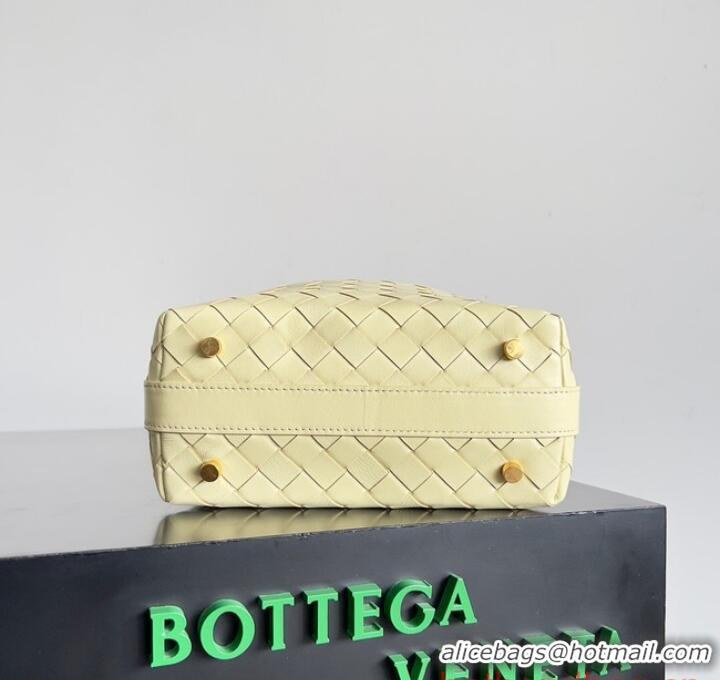 Low Cost Bottega Veneta Mini Wallace 754443 Camomile